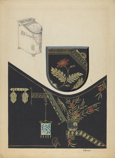 Japanned Coal Scuttle alkotó: Robert Stewart
