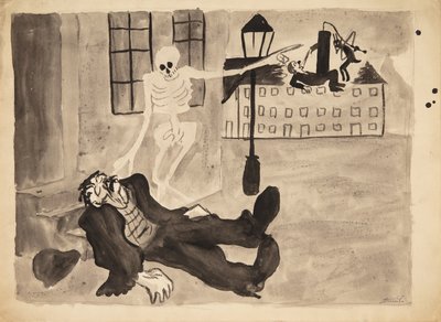 A halál és a részeg alkotó: Robert Storm Petersen