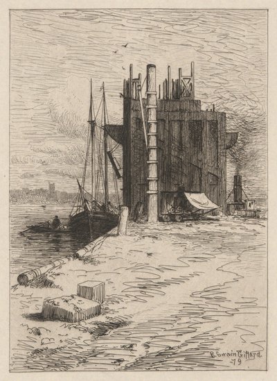 Coal Pockets New Bedfordban alkotó: Robert Swain Gifford