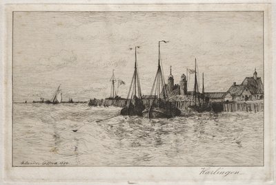 Harlingen alkotó: Robert Swain Gifford