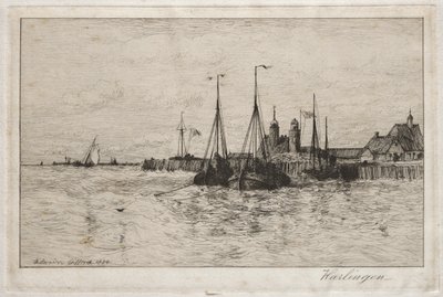 Harlingen, 1884. alkotó: Robert Swain Gifford