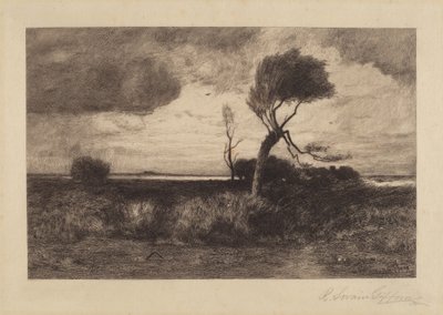 A part közelében [nagy tányér] alkotó: Robert Swain Gifford