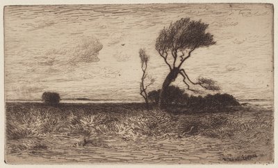 A part közelében [kis tányér] alkotó: Robert Swain Gifford