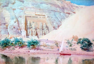 "Abou Simbel temploma", Egyiptom, 1897-1934 alkotó: Robert Talbot Kelly