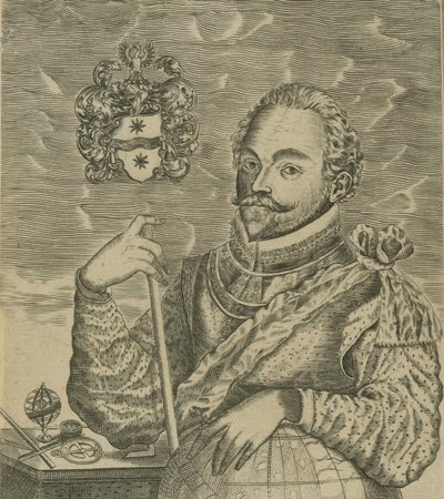 Sir Francis Drake portréja, 1628. alkotó: Robert Vaughan