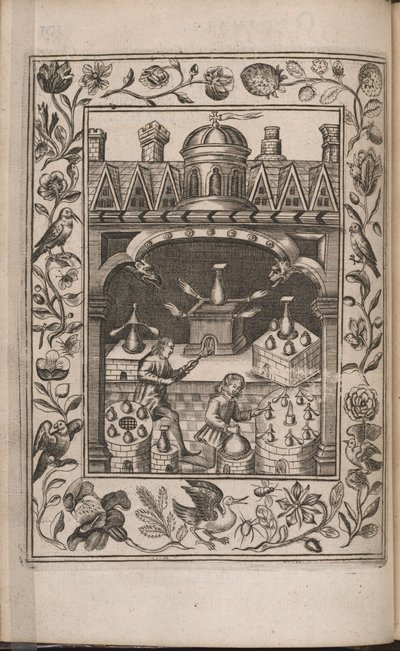 A British Chemical Theatre, 1652 alkotó: Robert Vaughan