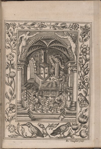 A British Chemical Theatre, 1652 alkotó: Robert Vaughan