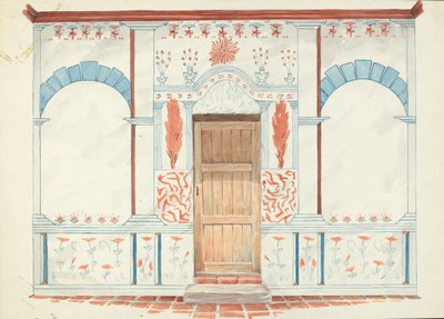 Restaurációs rajz alkotó: Robert W.R. Taylor