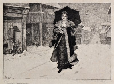 Karácsony reggel alkotó: Robert Walker Macbeth