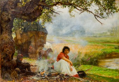 Cigánylány alkotó: Robert Walker Macbeth