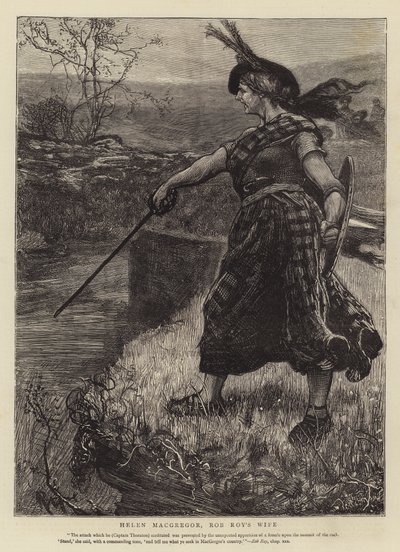 Helen Macgregor, Rob Roy felesége alkotó: Robert Walker Macbeth