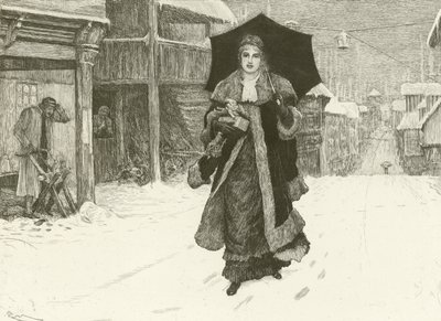 Lady Bountiful (mélynyomás) alkotó: Robert Walker Macbeth