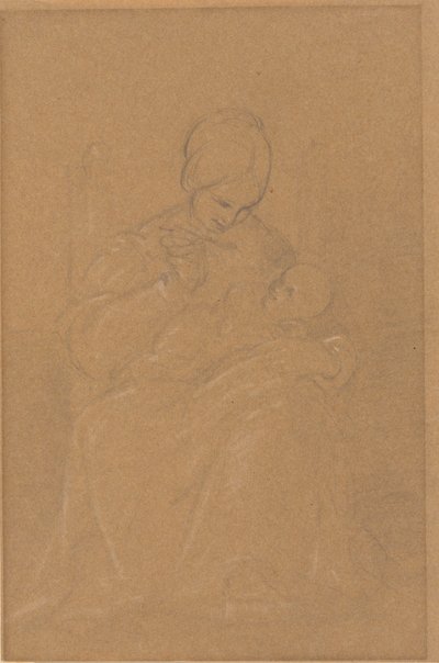 Anya és gyermek alkotó: Robert Walter Weir