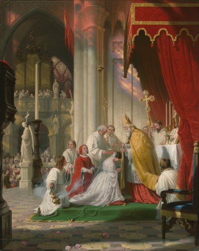 A fátyol felvétele alkotó: Robert Walter Weir
