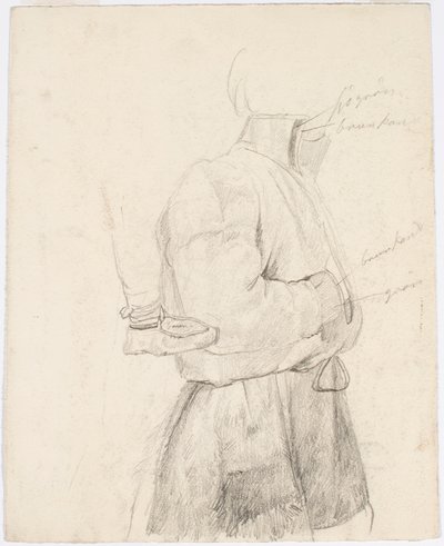 Ruhapróba, balra a bőrcipő alkotó: Robert Wilhelm Ekman