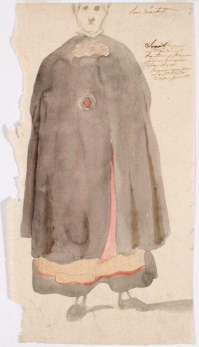 Álló parasztasszony alkotó: Robert Wilhelm Ekman