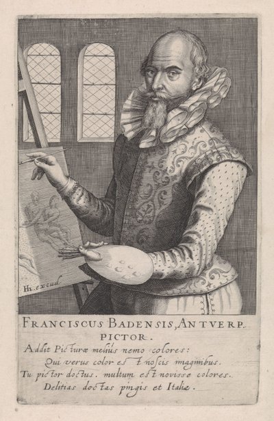 Frans Badens portréja alkotó: Robert Willemsz de Baudous