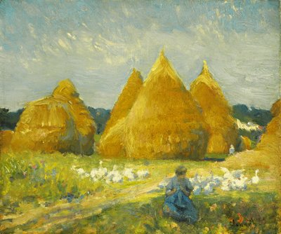 Libák gyűjtése alkotó: Robert William Vonnoh