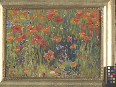 mák (olaj, vászon) alkotó: Robert William Vonnoh