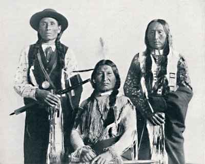 Algonkinok csoportja, 1912 alkotó: Robert Wilson Shufeldt