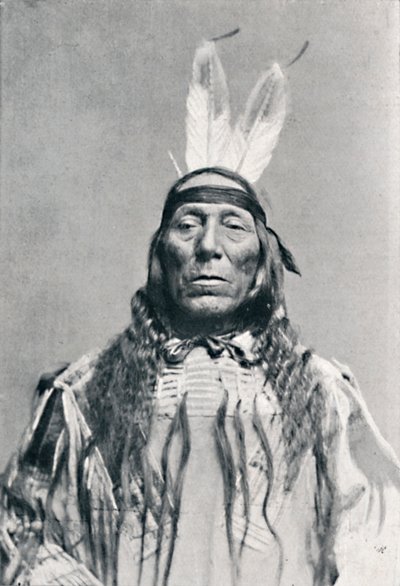 Egy sziú indián teljes arcképe, 1912 alkotó: Robert Wilson Shufeldt