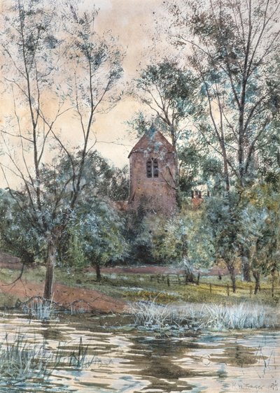A tóparti templom alkotó: Robert Winchester Fraser