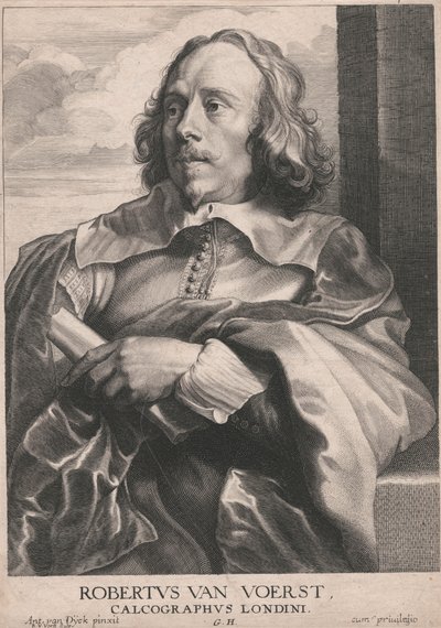 Robert van Voerst, londoni metsző alkotó: Robert van Voerst