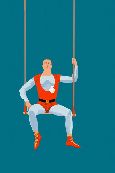 Acrobat, 2022 (digitális) alkotó: Roberta Murray