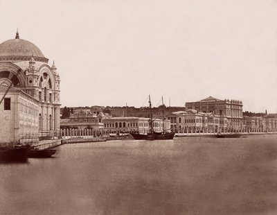 Dolmabahçe palota és mecset alkotó: Robertson and Beato