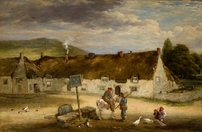 The Three Half Moons, Rothbury, 1887 alkotó: Robinson Elliott