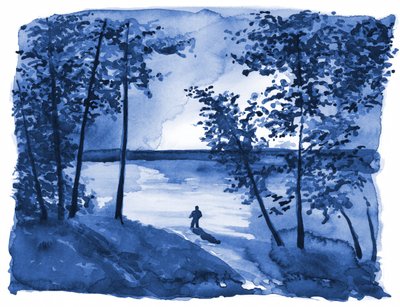 Kék-erdő-tó: Magány alkotó: RodMacIver