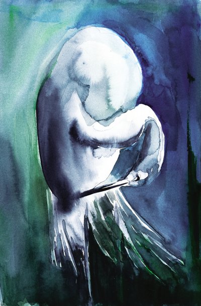 Éteri kék alak alkotó: RodMacIver