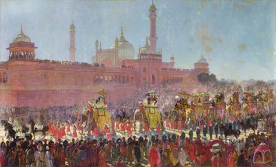 Delhi Durbar alkotó: Roderick D. MacKenzie