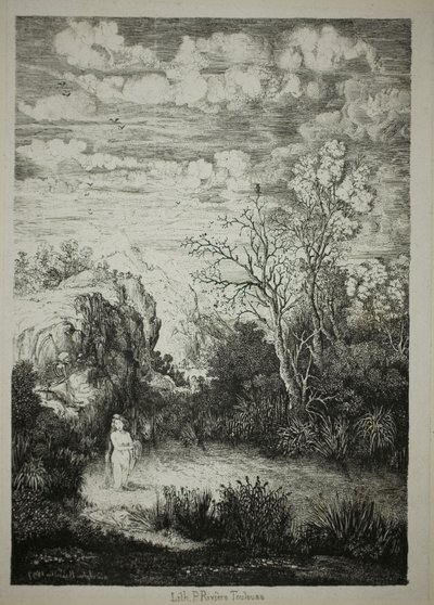 A fürdőző nő és az idő alkotó: Rodolphe Bresdin