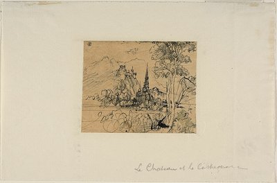 A kastély és a katedrális alkotó: Rodolphe Bresdin