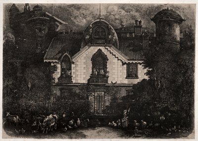 Az Elvarázsolt Ház alkotó: Rodolphe Bresdin