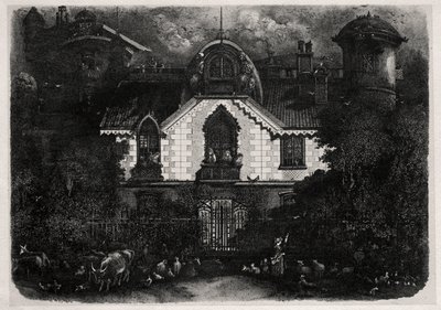 Az Elvarázsolt Ház alkotó: Rodolphe Bresdin