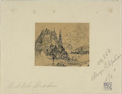 A lilliputi falu alkotó: Rodolphe Bresdin