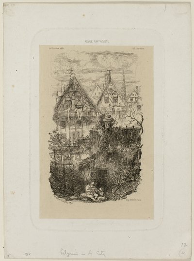 A Neighborhood a Revue Fantaisiste-ból alkotó: Rodolphe Bresdin