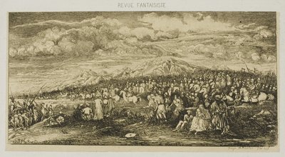 A római hadsereg a Revue Fantaisiste-ból alkotó: Rodolphe Bresdin