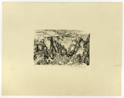 Cím nélkül (talán Caesar és légiói) alkotó: Rodolphe Bresdin