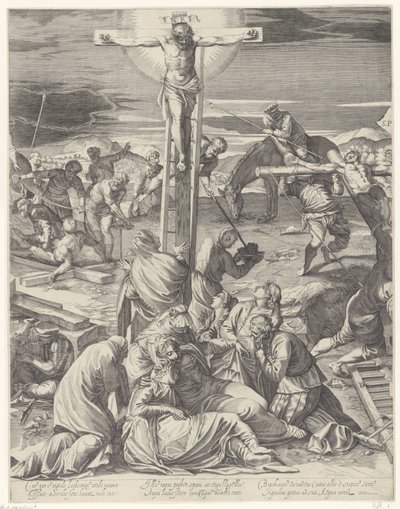 Keresztre feszítés alkotó: Roeland van Bolten