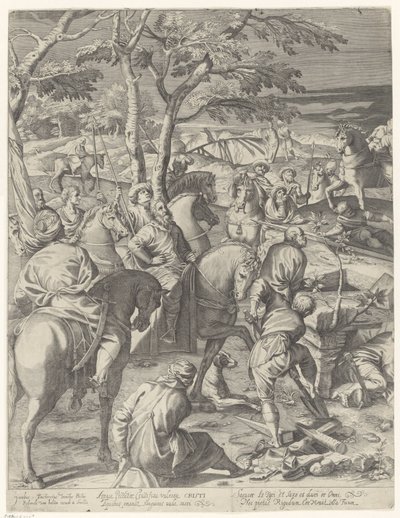 Keresztre feszítés alkotó: Roeland van Bolten