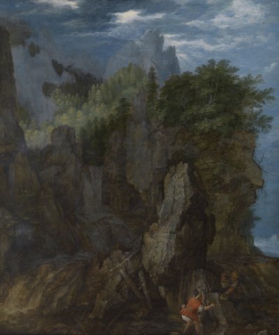 The Crayfish Fishermen, 1608 körül (olaj, vászon) alkotó: Roelandt Jacobsz. Savery
