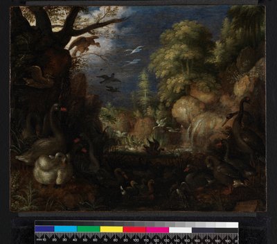A madarak teremtése, 1619 alkotó: Roelandt Jacobsz. Savery