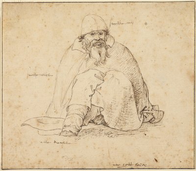 Ülő férfi alkotó: Roelandt Savery