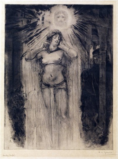 Szimbolika: Kundry, Egusquiza y Barrena, Rogelio de (1845-1915) alkotó: Rogelio Egusquiza