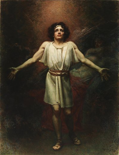 Szimbolika: Parsifal, Egusquiza y Barrena, Rogelio de (1845-1915) alkotó: Rogelio Egusquiza