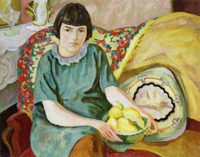 Zoum Van den Eeckhoudt portréja, 1915 alkotó: Roger Eliot Fry