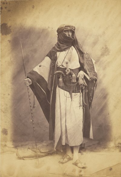 Arab főnök a török főhadiszálláson. alkotó: Roger Fenton